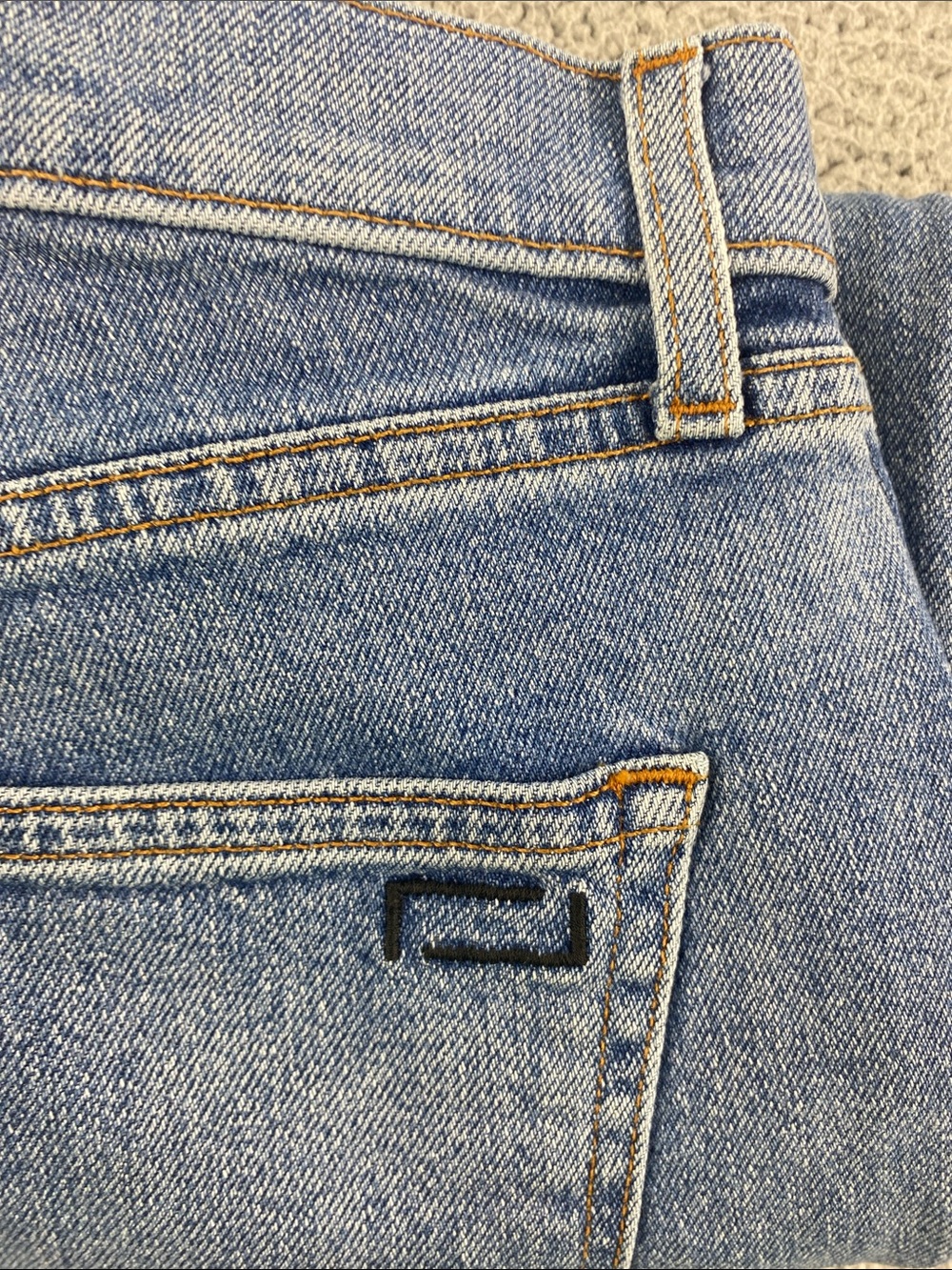AYR The Yes Yes Yes Straight Ankle Cropped Women's High Rise Jeans  | Size:  25 - Picture 6 of 14